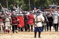 Medieval Knights battle in Prague